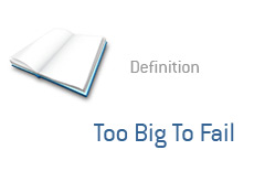 -- Term definition - Too Big To Fail --