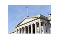 The Department of Treasury Building - United States -  Washington