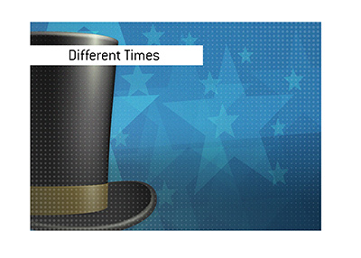 It was in different times that the single arrest of a US President took place.