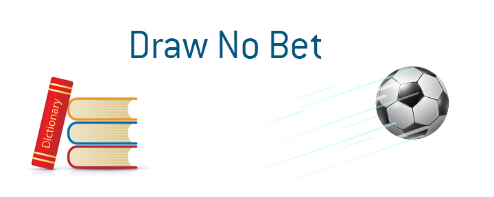The definition and meaning of the sports betting term Draw No Bet.  It is a very popular soccer / football wager.