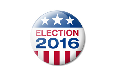 USA Election 2016 - Badge