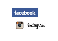 Facebook and Instagram logos