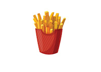 French Fries - Illustration