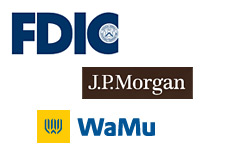 company logos - fdic - washington mutual - jp morgan