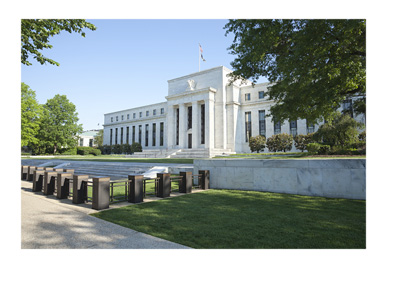 The Federal Reserve building in Washington DC - Photo taken from across the street.