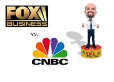 fox business against cnbc - attacking jim cramer