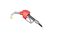 Gas Pump Handle - Illustration