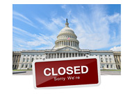 Government Closed - Photo Illustration