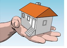 house on a hand - housing market bottoming?