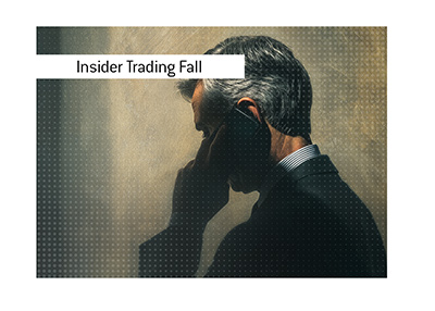 Congressman Chris Collins tipped his son about a failed drug trial, pled guilty to insider trading, resigned, and was later pardoned.