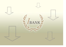 integrity bank logo and arrows going down - failure