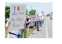 IRS Protest - Pensacola, FL - May 21s, 2013