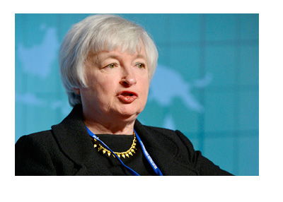 Janet Yellen - Photo taken on January 2015 - Federal Reserve - Press Conference