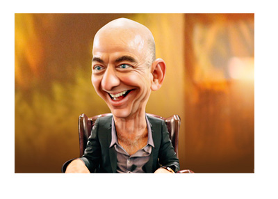 Jeff Bezos caricature by MonkeyHotey - Flickrr