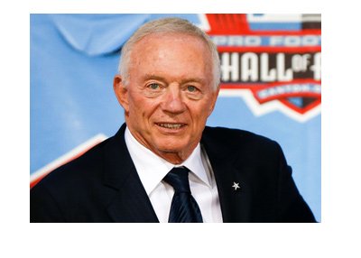 The Dallas Cowboys football club owner - Jerry Jones - Photographed at a Hall of Fame event.