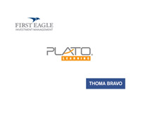 -- Company logos - First Eagle Investment Management, LLC - Plato Learning, Inc - Thoma Bravo --