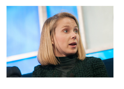 Yahoo CEO Marissa Mayer - Tech Conference - Archive photo