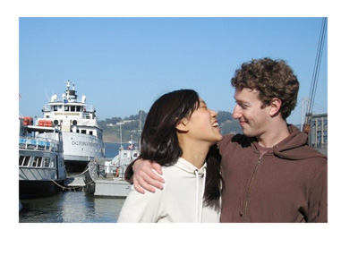 Mark Zuckerberg es un hombre feliz. Photo by Alejandro