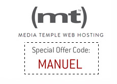 Media Temple Special Offer Code - Manuel - and Company Logo