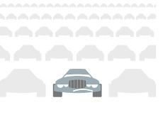 -- Unemployment in MIchigan - Automakers - Illustration - Sad cars --