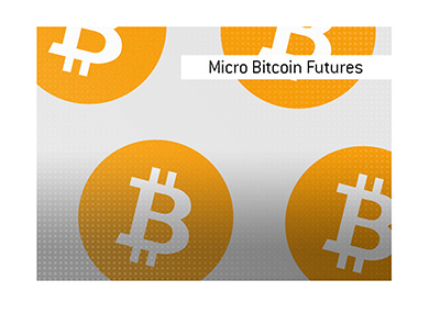 The article explaining what Micro Bitcoin Futures are. Graphic presentation.