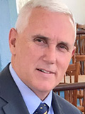 Governor Mike Pence - Social media photograph crop - Year 2016