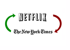 Netflix and The New York Times - Company Logos - Switch