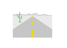 -- Nevada desert road --