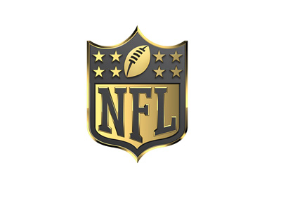 The National Football League (NFL) - Logo - Year 2015 - Gold colour