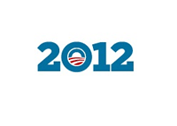 Obama campaign logo on white background