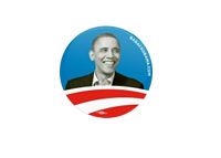 Obama button