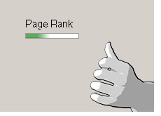 google page rank - pagerank - decreasing