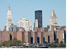 -- Stuyvesant Town and Peter Cooper Village - View from Brooklyn --