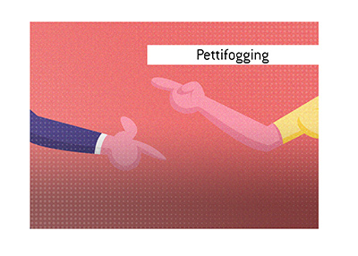 The meaning of the term Pettifogging is explained in this article. When was the word first used in the justice system?