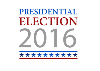 United States of America presidential election sign