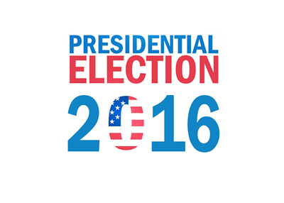 The United States (US) Presidential Election 2016 - Logo