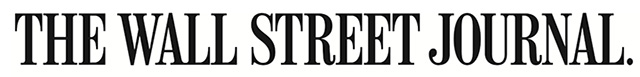 The Wall Street Journal logo - Black on white - Long