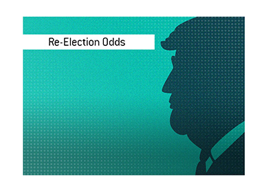 The 2020 elections are Donald Trumps to lose, according to the odds.  Illustration.