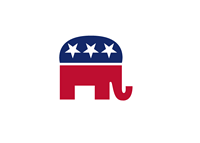 Republican Elephant - Illustration