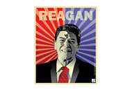 Illustration of Ronald Reagan