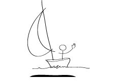 Sailing Away - Illustration