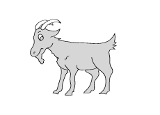 Illustration of a Scapegoat