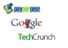 logo - google devil - payperpost - techcrunch