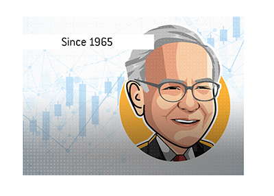 An impressive career in the stock markets - Warren Buffett.