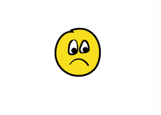 Depressed Smiley - Illustration