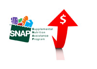 SNAP (Supplemental Nutrition Assistance Program) Rising - Illustration