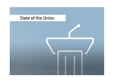 The State of the Union - Illustration - Concept.