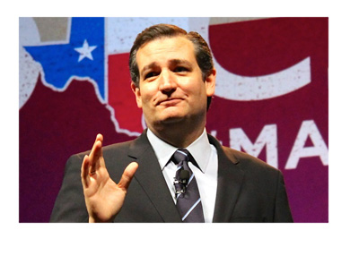 Ted Cruz - Elections photo - Texas flag