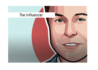 One of the biggest, if not the biggest, influencer in the world - Elon Musk.