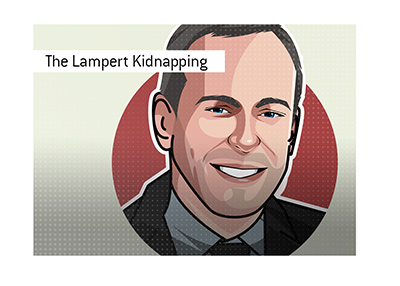 The Eddie Lampert kidnapping story.  Illustration.